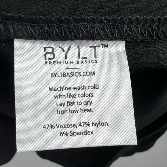BYLT Black Elite Fairway Pullover Jacket Size XL Performance Golf